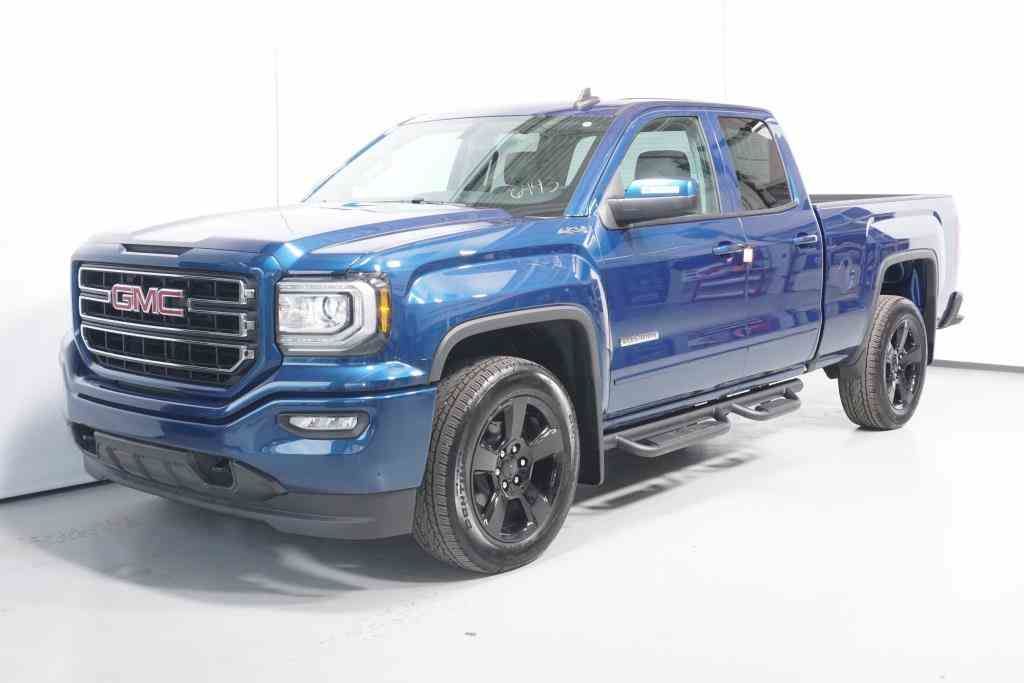 GMC Sierra 1500 Base, Double Cab 2018 G1K - Bleu pierre ...