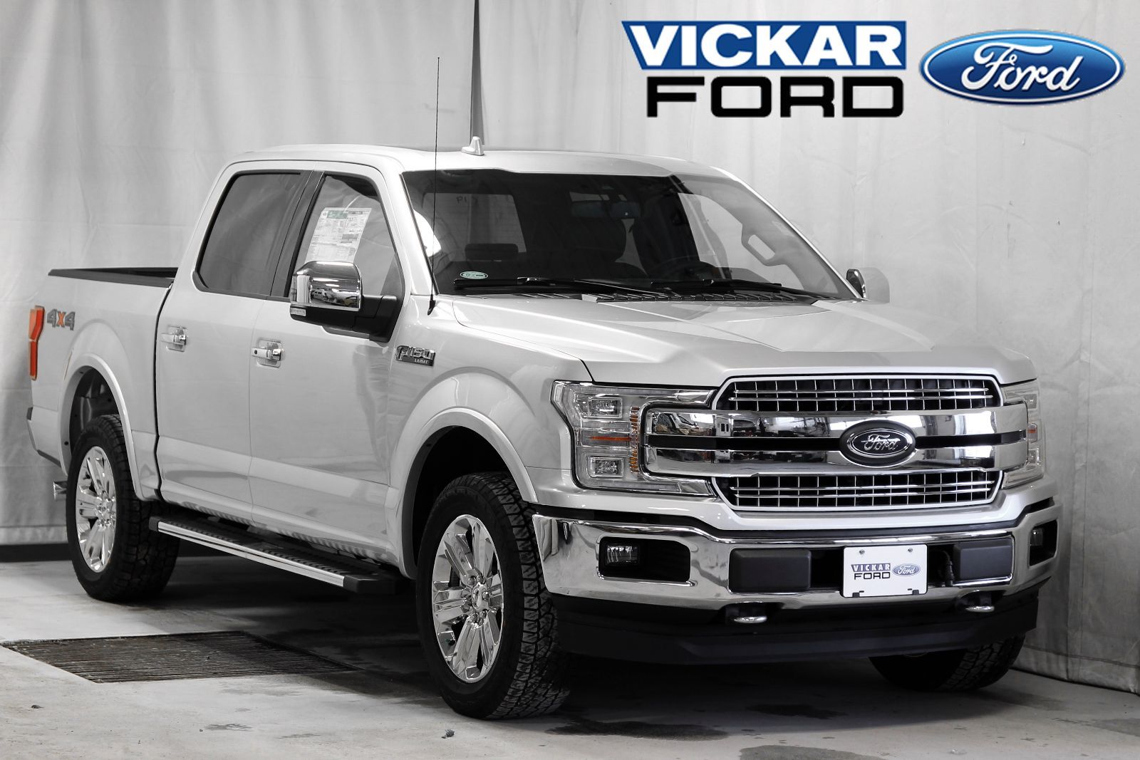 New 2018 Ford F-150 LARIAT Ingot Silver Metallic for sale ...