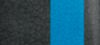 2012 Ford Mustang - Charcoal Black Leather with Grabber Blue Racing Stripe