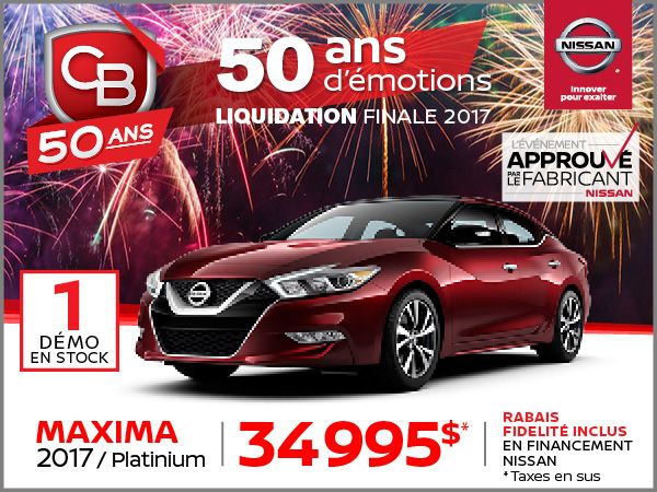 Maxima Platinum 2017