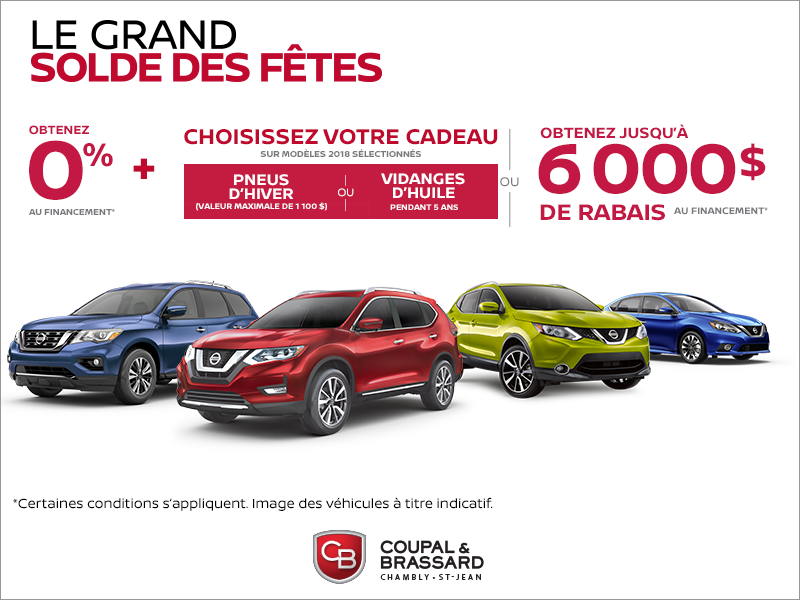 Le grand solde des fêtes!