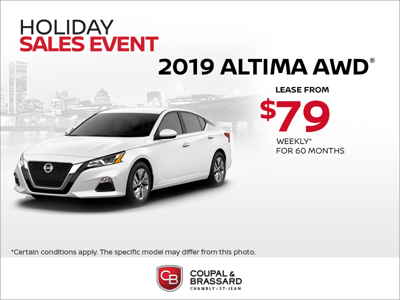 Get the 2019 Altima today!