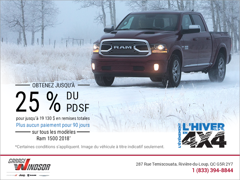 L'événement l'hiver en 4X4 L'événement l'hiver en 4X4