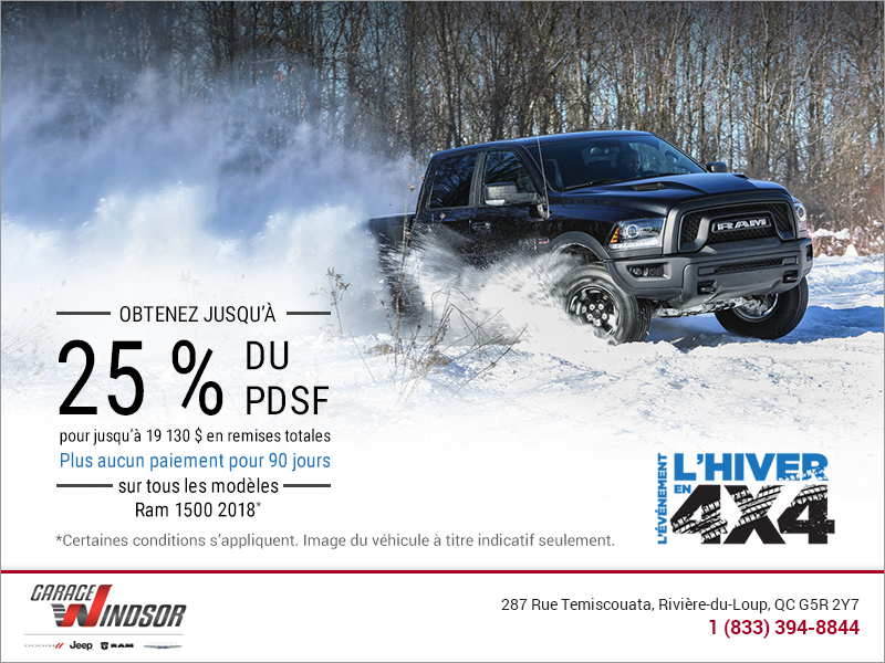 L'événement l'hiver en 4X4! L'événement l'hiver en 4X4!