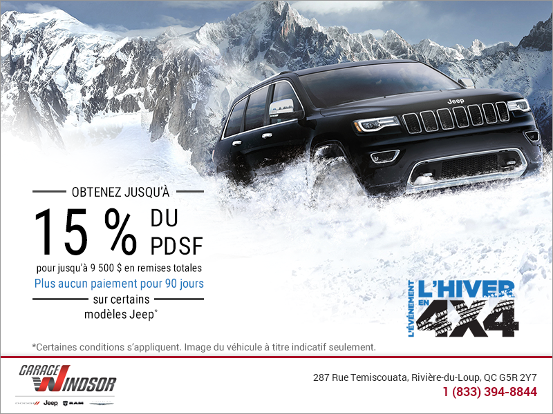 L'événement l'hiver en 4X4! L'événement l'hiver en 4X4!