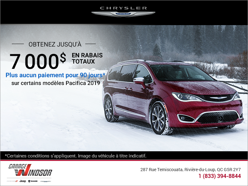 L'événement mensuel de Chrysler L'événement mensuel de Chrysler