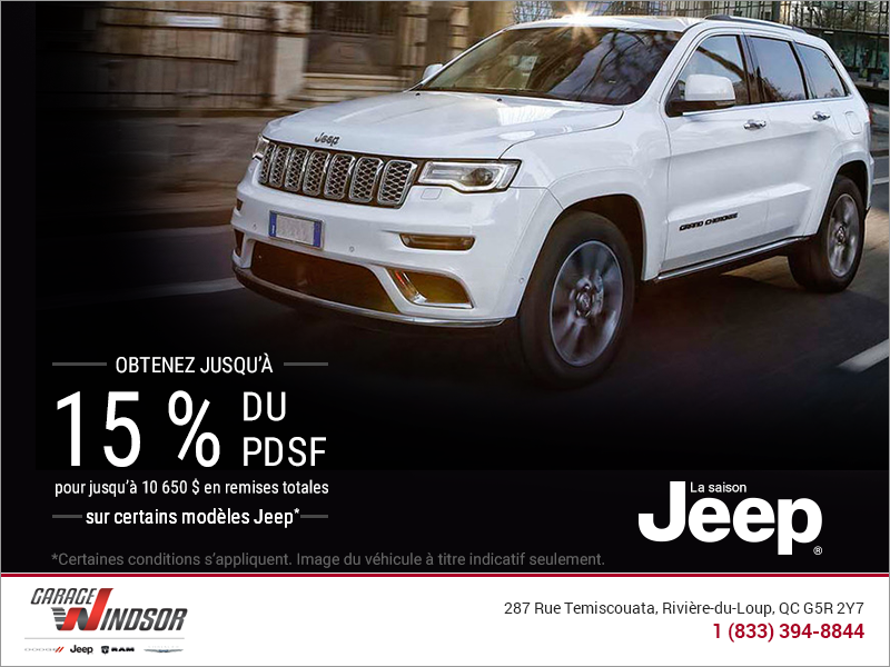 La saison Jeep La saison Jeep