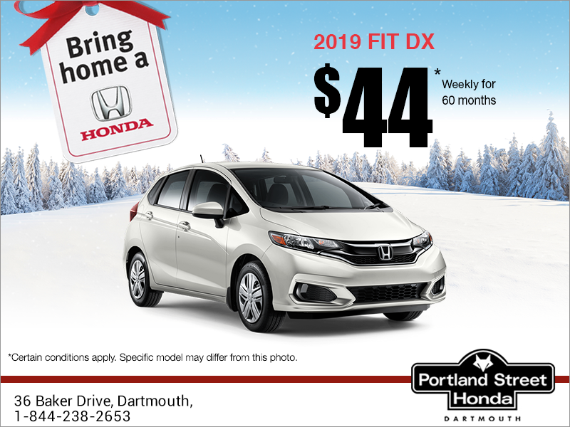 Lease the 2019 Honda Fit!