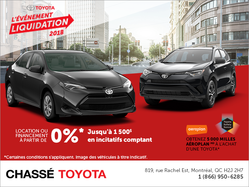 L'événement liquidation 2018! L'événement liquidation 2018!