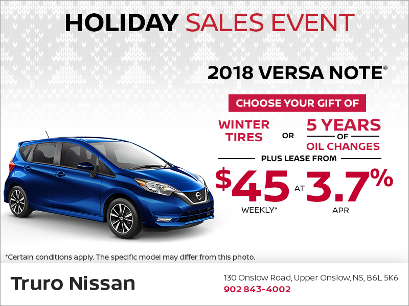 Get the 2018 Versa Note Today!