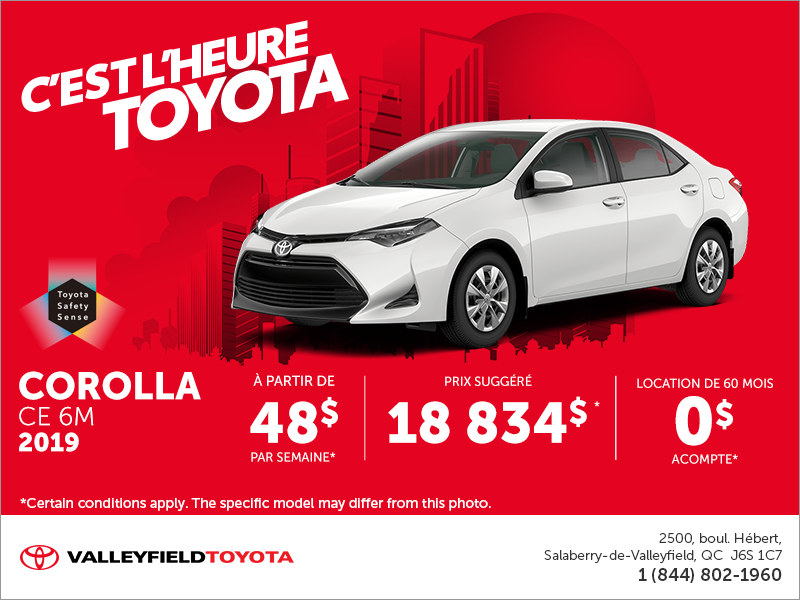 Toyota Corolla CE 2019 Toyota Corolla CE 2019