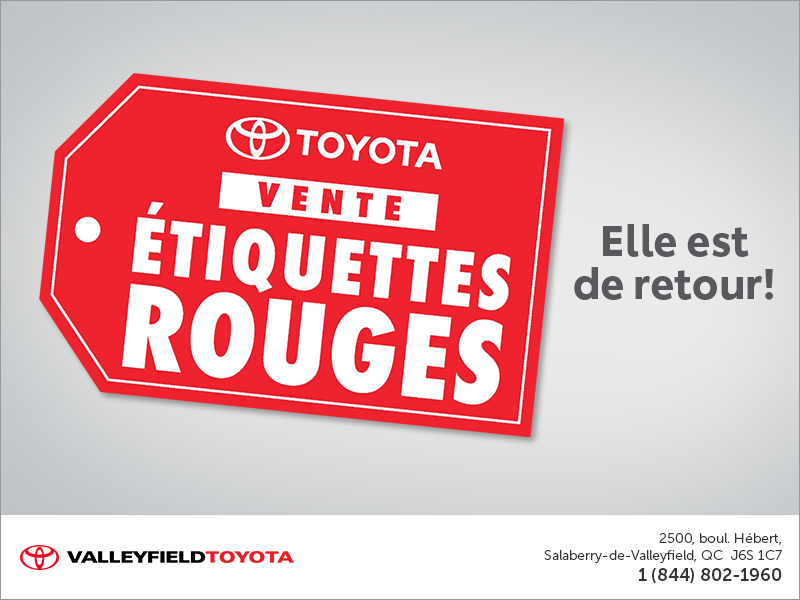 C'est la vente étiquettes rouges! C'est la vente étiquettes rouges!