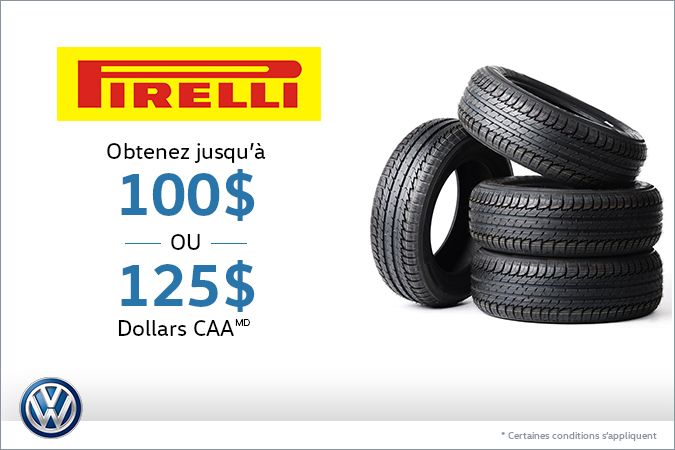 Pirelli tire coupons