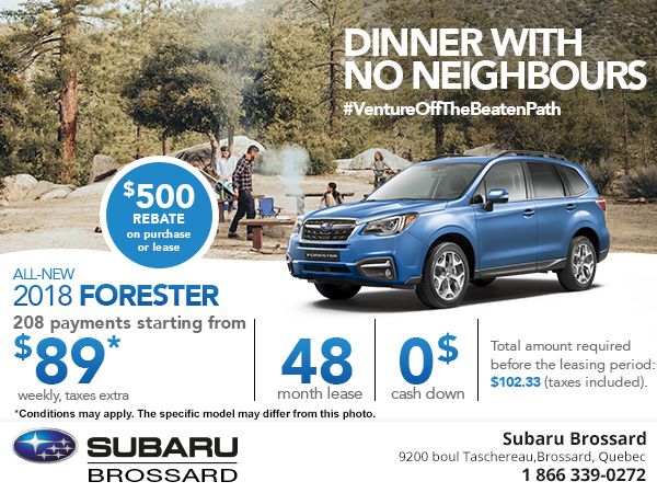 Lease A Subaru >> Get The All New 2018 Subaru Forester Today Subaru Brossard Lease A Subaru >> Get The All New 2018 Subaru Forester Today Subaru Brossard