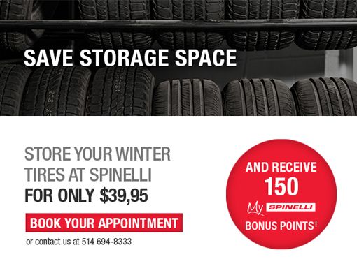 Store your Tires at Spinelli