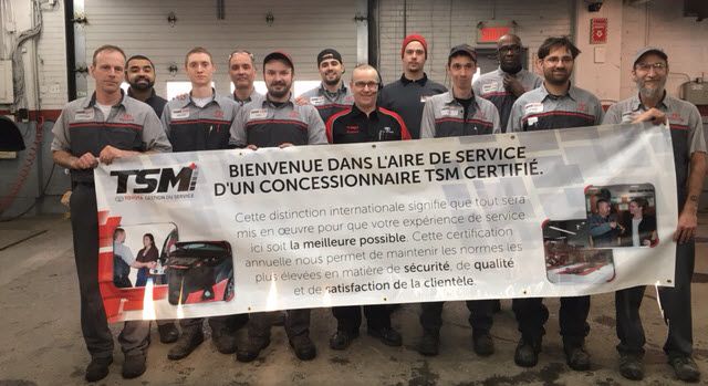 L'équipe des services chez Chassé Toyota!