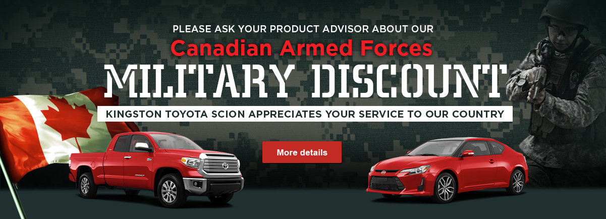 military discount on toyota vehicles #6