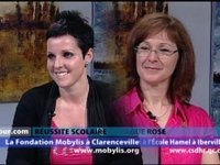Madeleine Boulet en entrevue avec Eric Latour de TVHR9