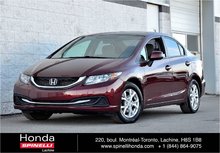 2013 Honda Civic LX AUTO AC MAGS GAR PROLONGÉE