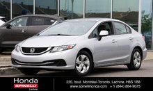 2013 Honda Civic LX AUTO TRÈS BAS KM