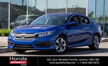 2016 Honda Civic LX BAS KM 6 SPEED