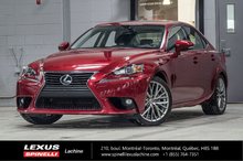2015 Lexus IS 250 LUXE AWD; CUIR TOIT GPS ANGLES MORTS BAS KILO