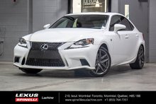 2016 Lexus IS 300 F SPORT II AWD; CUIR TOIT GPS ANGLES MORTS