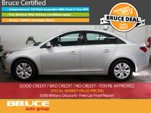2014 Chevrolet Cruze LT 1.4L 4 CYL TURBOCHARGED AUTOMATIC FWD 4D SEDAN