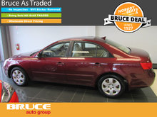 2009 Hyundai Sonata GL 2.4L 4 CYL AUTOMATIC FWD 4D SEDAN