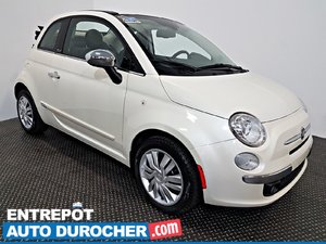500 2013 Fiat DÉCAPOTABLE AIR CLIMATISÉ - Cuir - Groupe Électrique - Sièges Chauffants