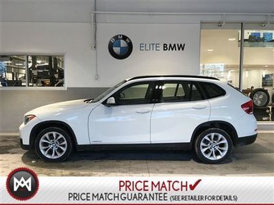 2014 BMW X1 LEATHER, SUNROOF, PREMIUM