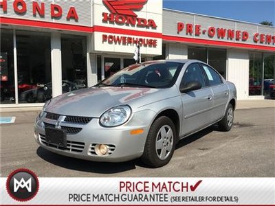 2005 Dodge SX 2.0 LOW KM'S! FOGLIGHTS! SAFTIED & E-TESTED! AUTOMATIC