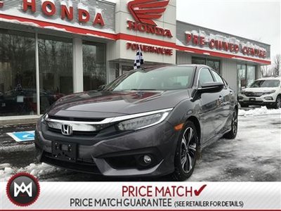 2016 Honda Civic Sedan TOURING!!!LOADED!!UPGRADED WARRANTY WITH ROADSIDE!