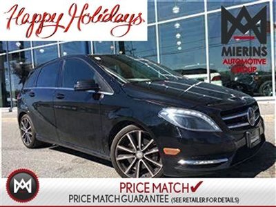 2014 Mercedes-Benz B250 SPORT PKG, PREMIUM PKG, PANOROOF, ATTENTION ASSIST * 150 points inspection by a Mercedes-Benz Certified Technician * Interest R