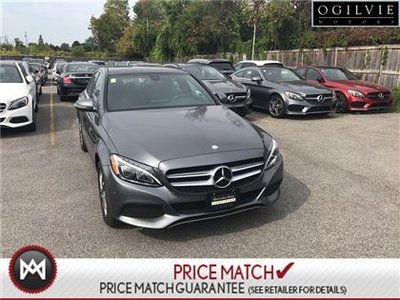 2017 Mercedes-Benz C300 Leather navigation sunroof
