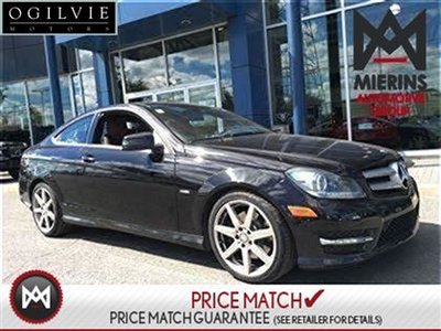 2012 Mercedes-Benz C350 AWD, NAV, SAT RADIO