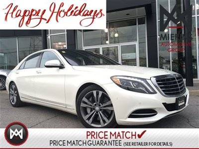 2014 Mercedes-Benz S550 AWD, COLLISION PREVENTION ASSIST, PARKING ASSIST, MEMORY PKG!