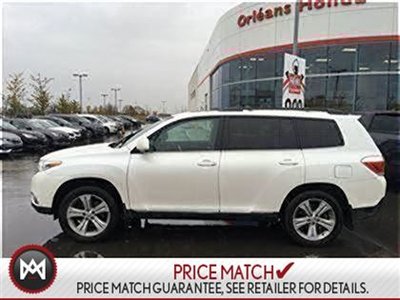 2013 Toyota Highlander LIMITED 4WD 1 OWNER LEATHER,ROOF LOADED VERY CLEAN