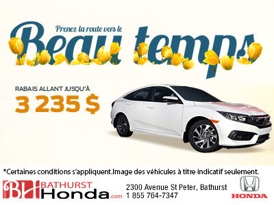 Prenez la route vers le beau temps