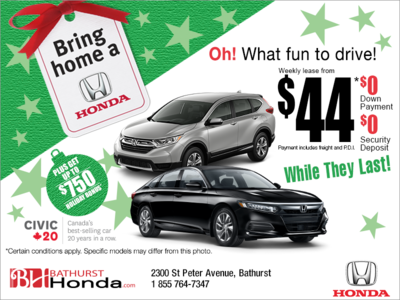 Bring Home a Honda!