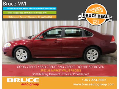 2011 Chevrolet Impala LS 3.5L 6 CYL AUTOMATIC FWD 4D SEDAN | Bruce Hyundai