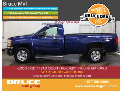 2013 Chevrolet Silverado 1500 LT 5.3L 8 CYL AUTOMATIC 4X4 REGULAR CAB - LONG BOX | Bruce Hyundai