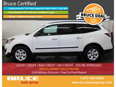 2016 Chevrolet Traverse LS 3.6L 6 CYL AUTOMATIC AWD - 8 PASSENGERS | Bruce Hyundai