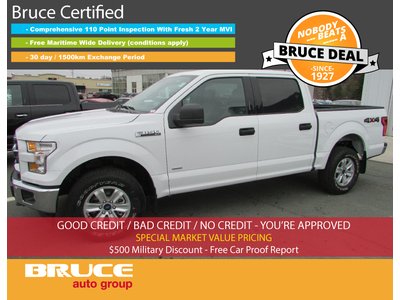 2017 Ford F-150 XLT 3.5L 6 CYL ECOBOOST AUTOMATIC 4X4 SUPERCREW | Bruce Automotive Group
