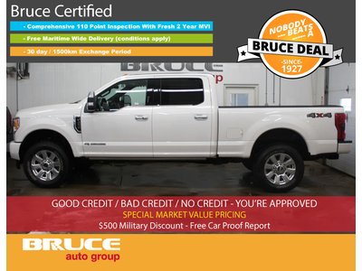 2017 Ford F-250 S/DUTY PLATINUM SRW - LEATER SEATS / FULLY LOADED | Bruce Ford