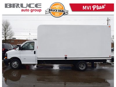 2018 GMC Savana 3500 - 6.0L 8 CYL AUTOMATIC RWD CUBE VAN | Bruce Leasing