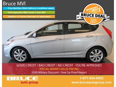 2014 Hyundai Accent GLS 1.6L 4 CYL AUTOMATIC FWD 5D HATCHBACK | Bruce Hyundai