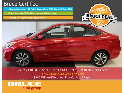 2015 Hyundai Accent GLS - HEATED SEATS / SUN ROOF / BLUETOOTH | Bruce Chevrolet Buick GMC Middleton