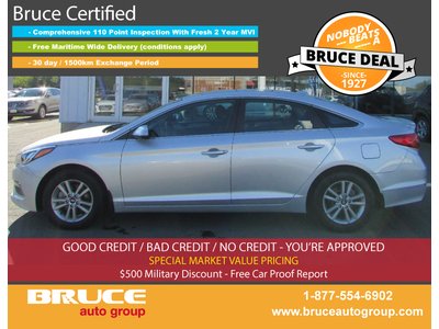 2016 Hyundai Sonata GL 2.4L 4 CYL AUTOMATIC FWD 4D SEDAN | Bruce Hyundai