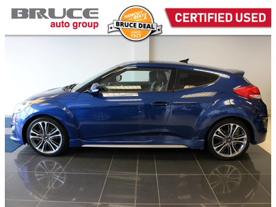 2016 Hyundai Veloster TURBO - SUN ROOF / LEATHER INTERIOR / NAVIGATION | Bruce Chevrolet Buick GMC Middleton